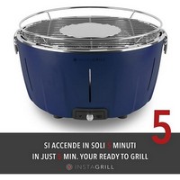 photo InstaGrill - Smokeless Tabletop Barbecue - Ocean Blue 2
